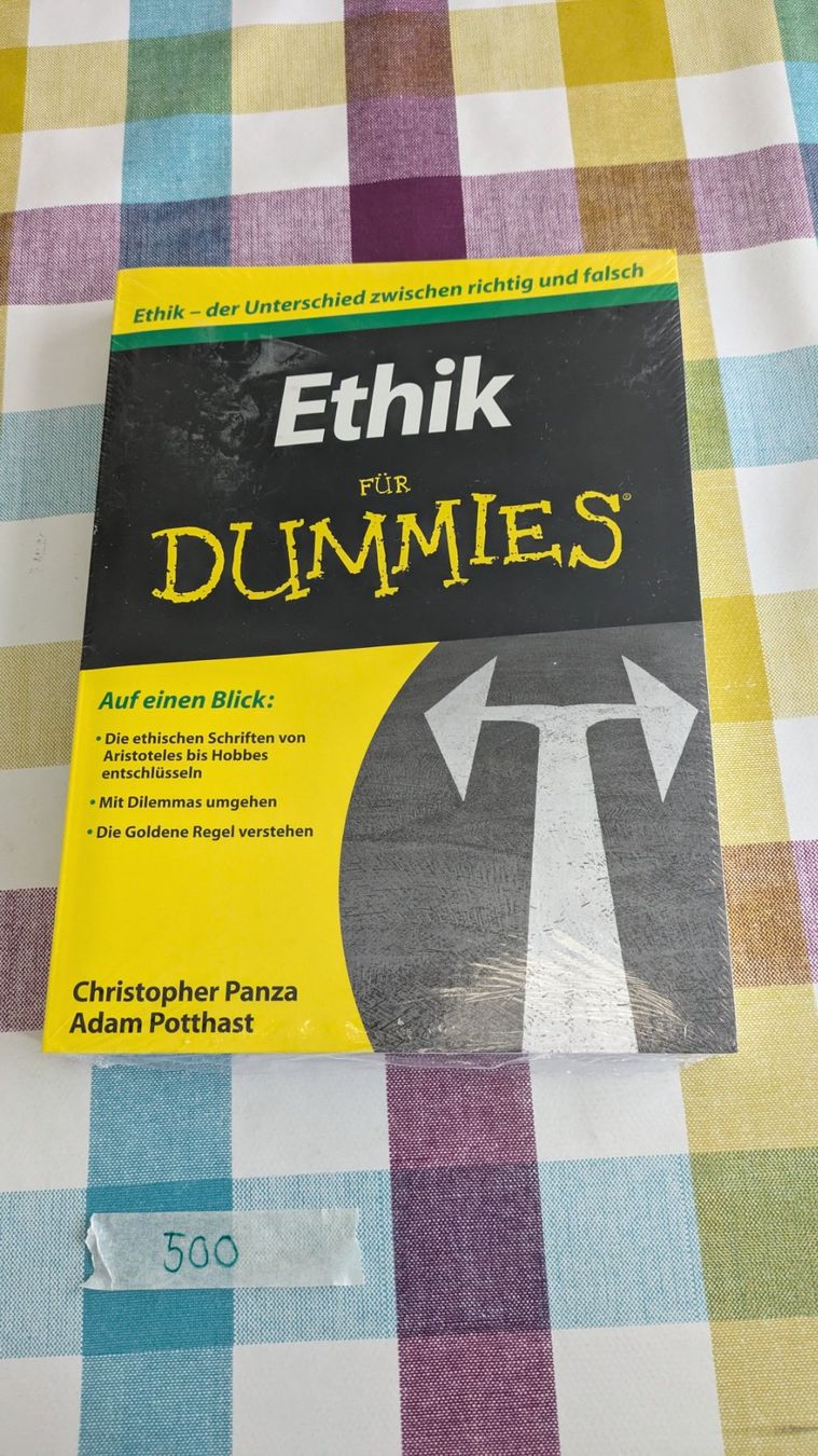 Libri: Ethik für Dummies - Neu – Nuovo (secondo la descrizione) da Staufen venduto da Fleby84