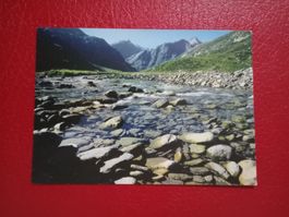 AK Alp Madrisa mit Madrischer Rhein Graubünden