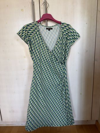 Robe portefeuille King Louie motif géométrique taille S