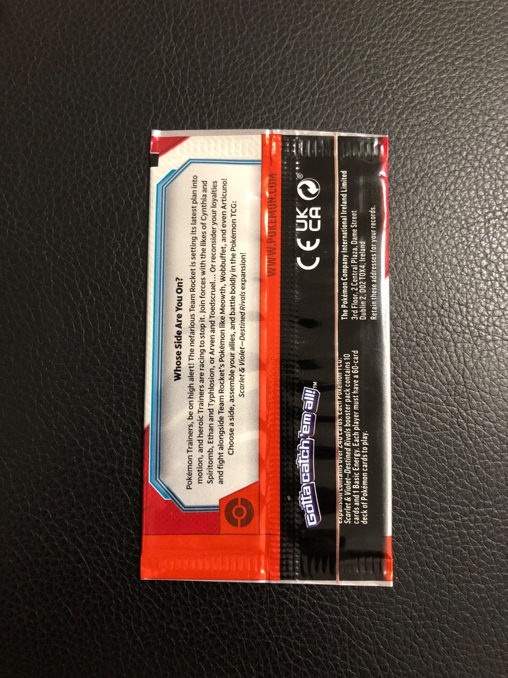 Pokémon Carte collezionabili: Booster Pack Destined Rivals Fun Pack SEALED Ab 1 – Usato da Paradiso venduto da Pkmn10 1