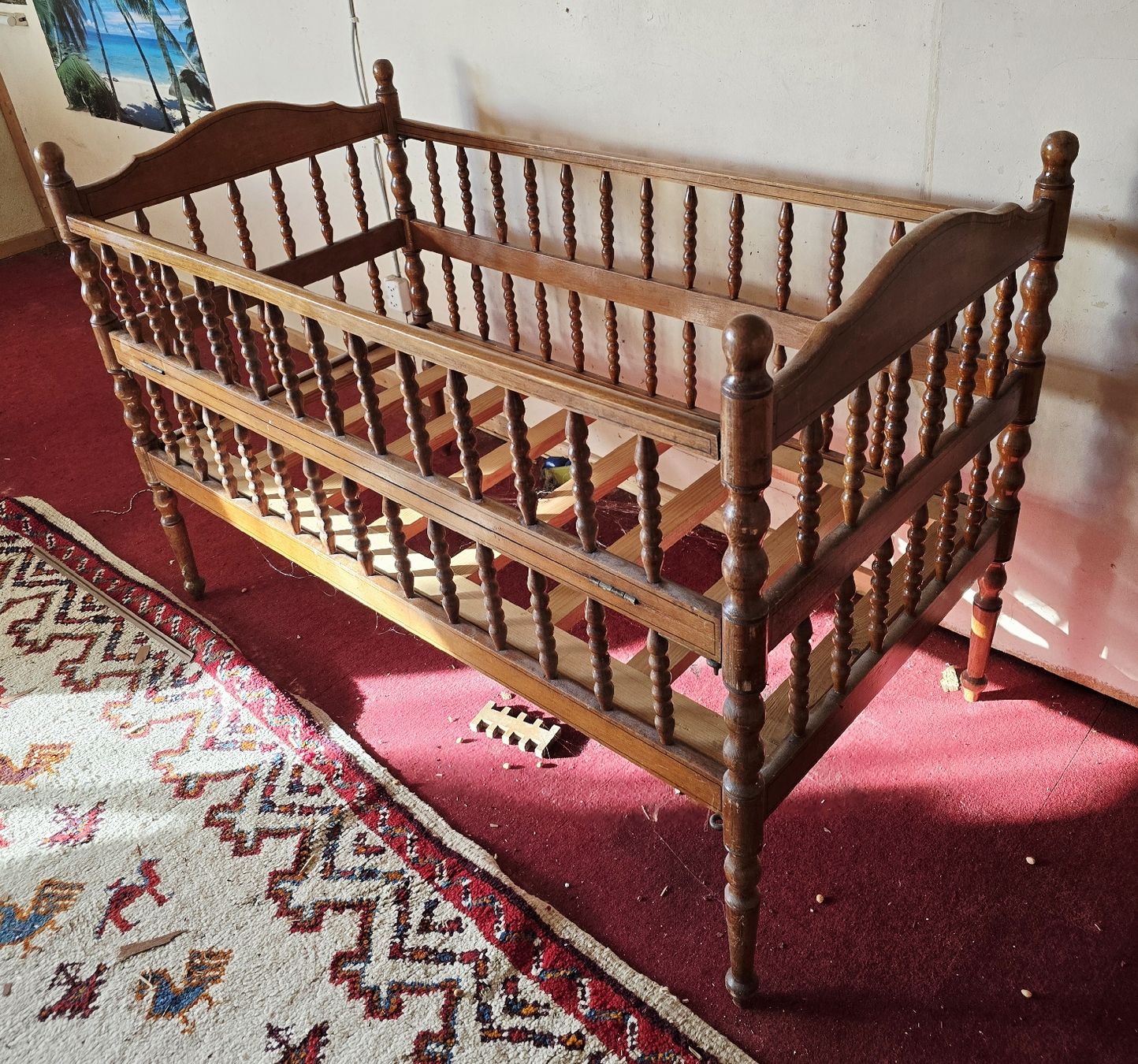 Letti: Altes Gitterbett Holz 120x85x90 – Usato da Agasul venduto da ire_h9wl 3