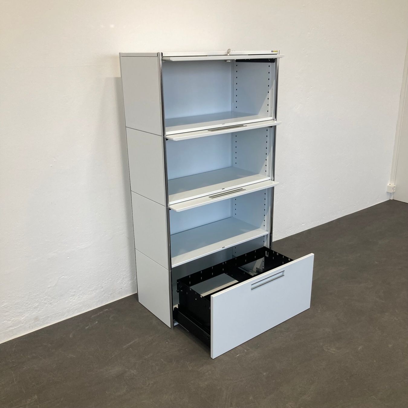 Banconi: Ergodata step modul 4er-Kombination 800mm - Weiss - mit – Usato da Schönenwerd venduto da mcofficeshop 3