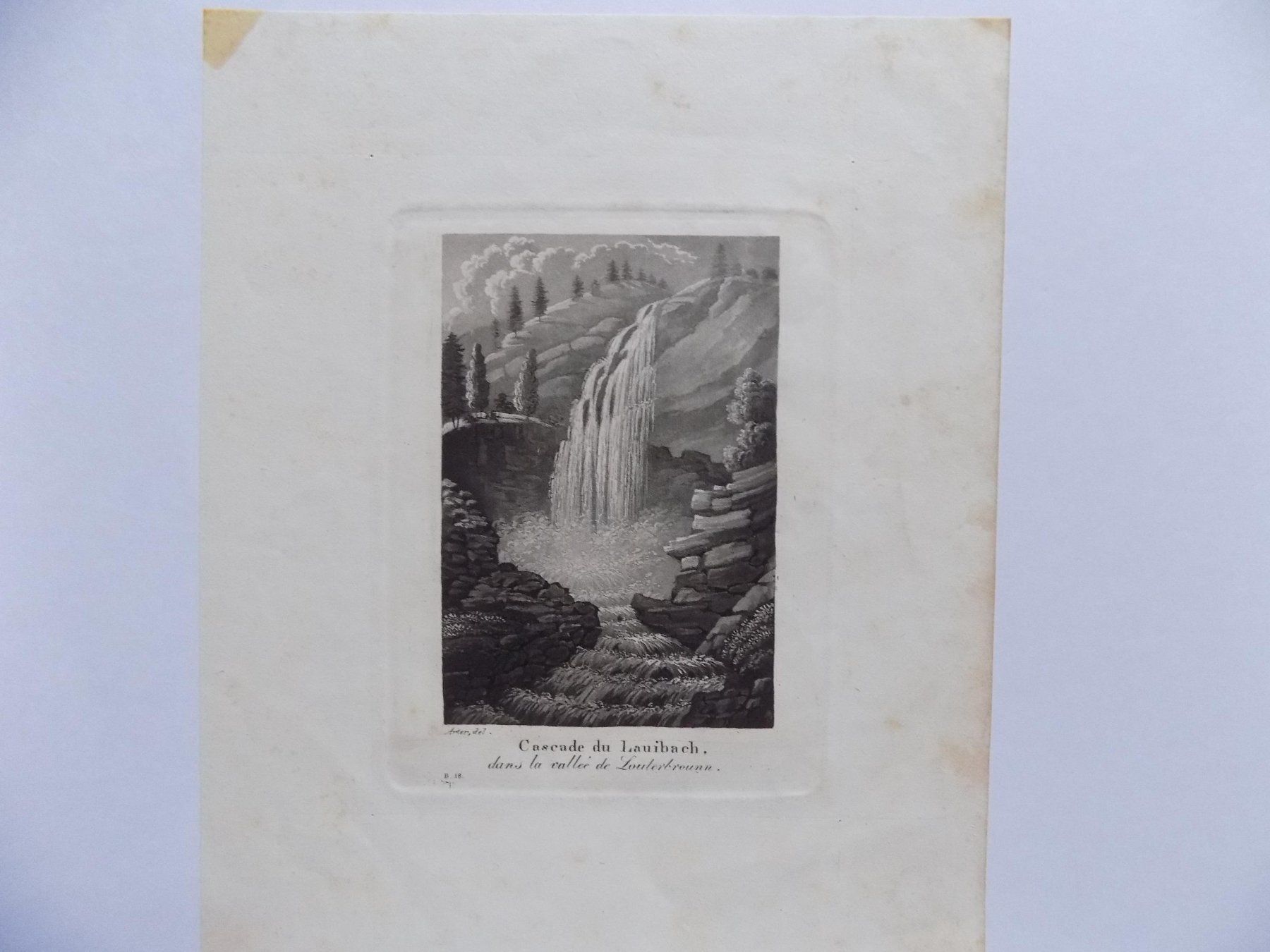 Gravures: Lauibach Lauterbrunnen – D'occasion à Risch par Antikfee