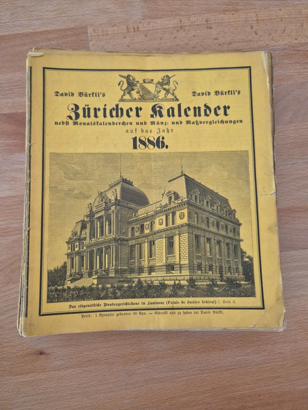 Kalender: Zürcher Kalender Sammlung – Gebraucht aus Effretikon von Malou