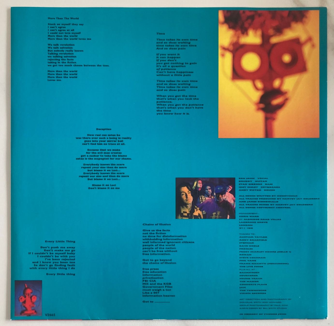 Dischi in vinile: HONEYCHILD - INFORMATION HEAVEN – Usato da Poliez-Pittet venduto da Newtown-Records 2