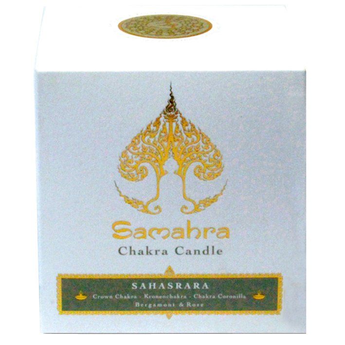 Candele: Samahra Chakrakerze - Kronen-Chakra – Nuovo e nell'imballaggio originale da Mauren venduto da Yeelen
