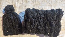 Echarpe et bonnet assorti