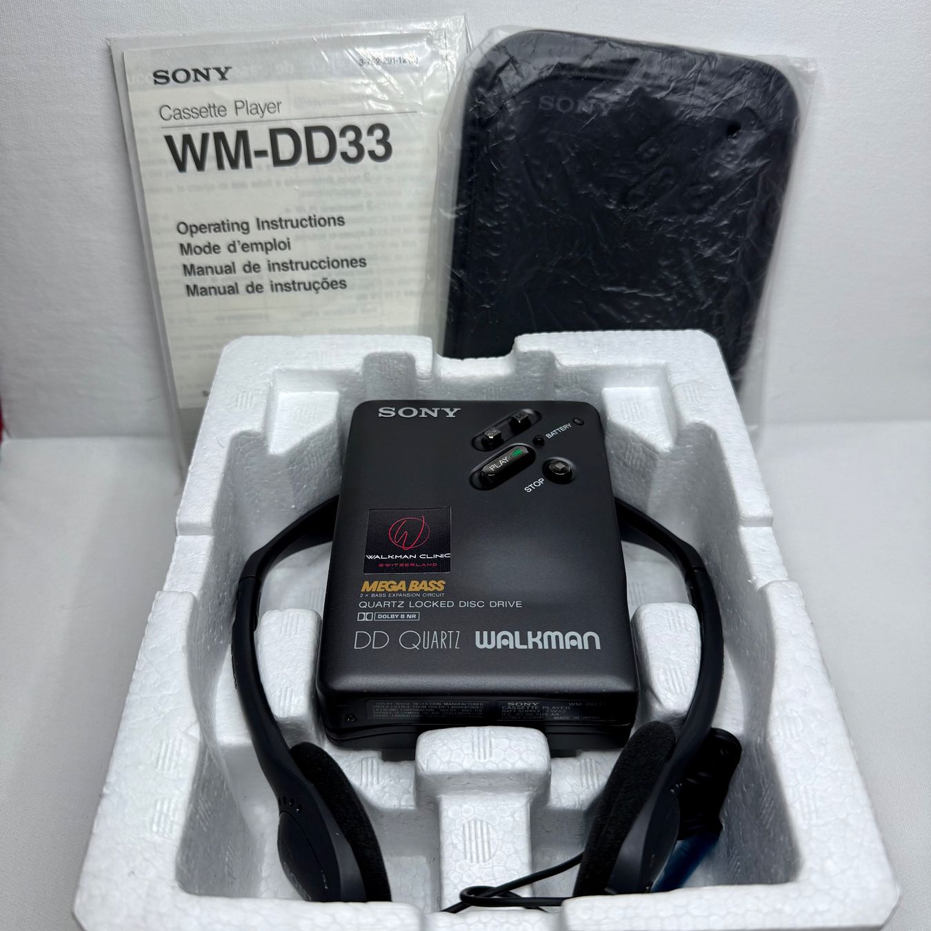 Sony Tragbarer Mediaplayer: Sony Walkman WM-DD33 grau #263 – Gebraucht aus Vorderthal von WalkmanClinic 7
