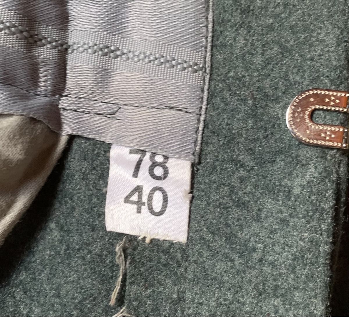 Schweizer Armee Pantaloni: Uniformhose der CH Armee Grösse 40/78 – Usato da Goldingen venduto da Bergler012 3