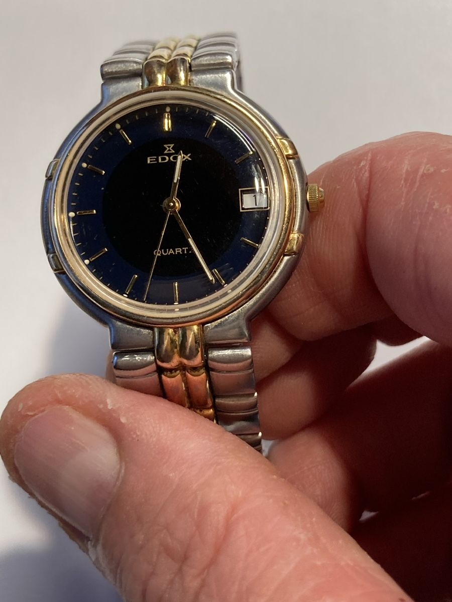 Edox Orologi: Edox quartz uhr 34 mm – Usato da Glattbrugg venduto da vintagemania 7