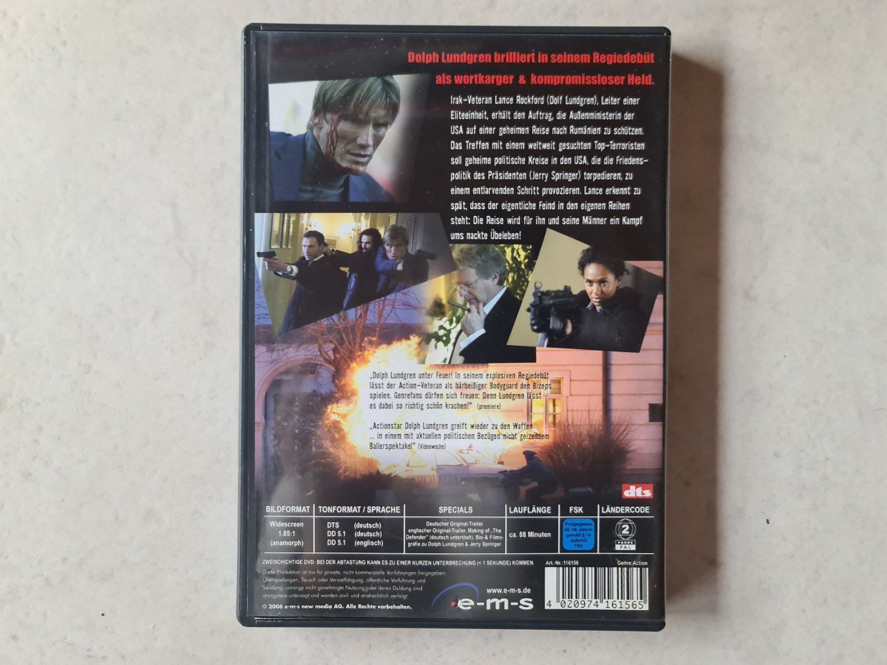 Tutti i DVDs: The Defender   *TOP* – Usato da Schneisingen venduto da backstore24 2