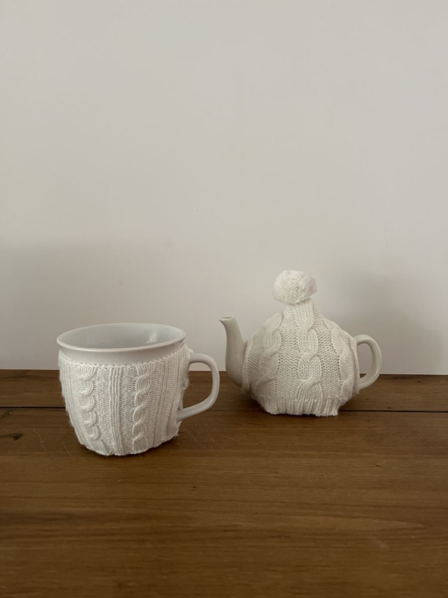 Teiere: 2er set Tassli / Teekanne, Shabby Chic – Usato da Altdorf UR venduto da JanAil