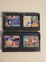 4x Disney Sega Game Gear Spiele Mickey Donald Ariel Jungle