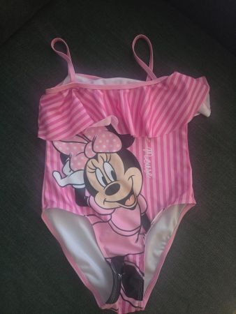 Badeanzug Disney Minnie Maus Pink Grösse 128/134