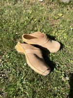 Sanita Clogs Wildleder Grösse 38 