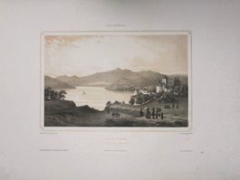 Spiez Tonlithgraphie von Chapuy selten