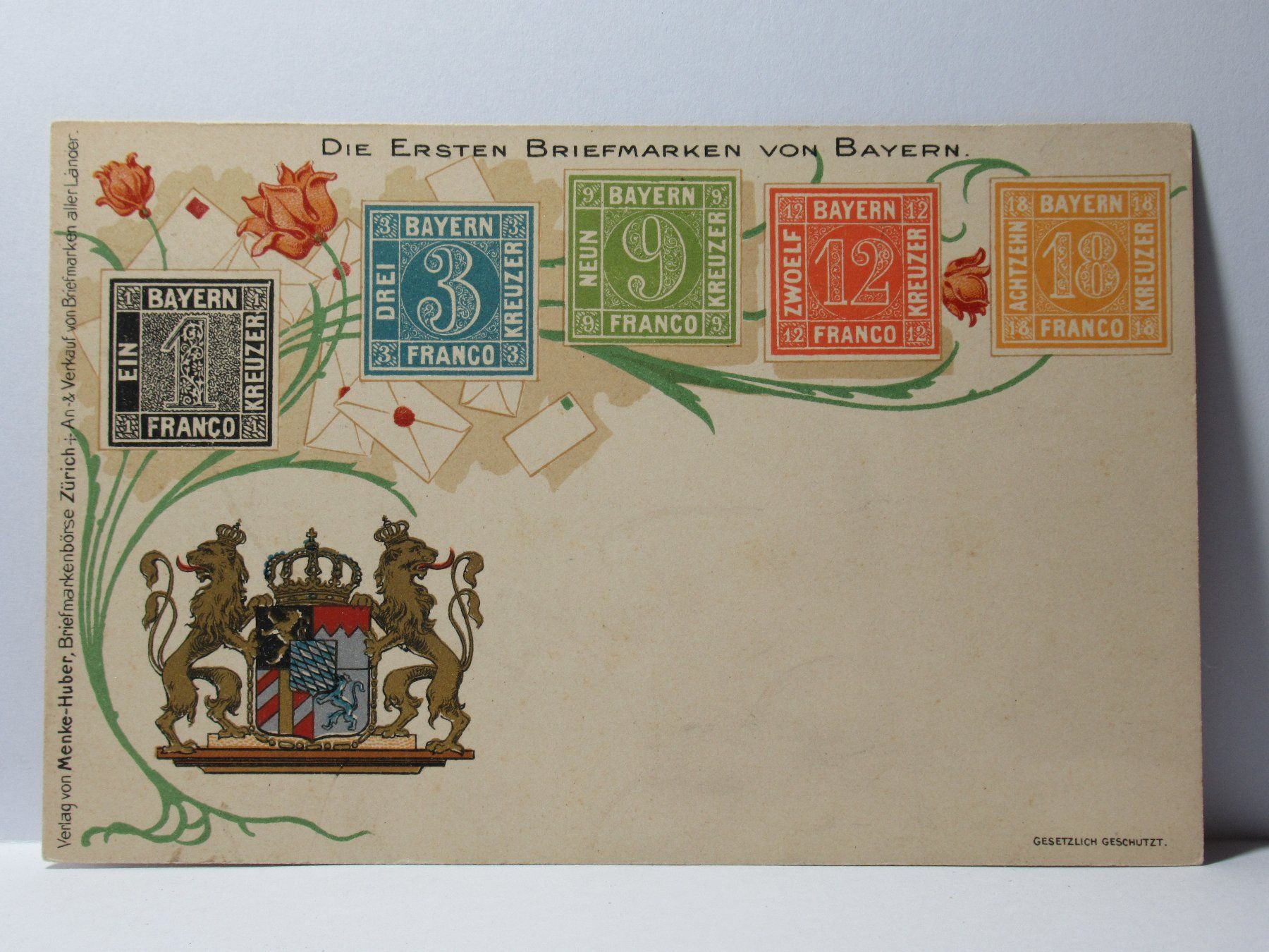 Ansichtskarten: Bildpostkarte , Briefmarkensprache – Neu (gemäss Beschreibung) aus Grenchen von Bluemchen1900