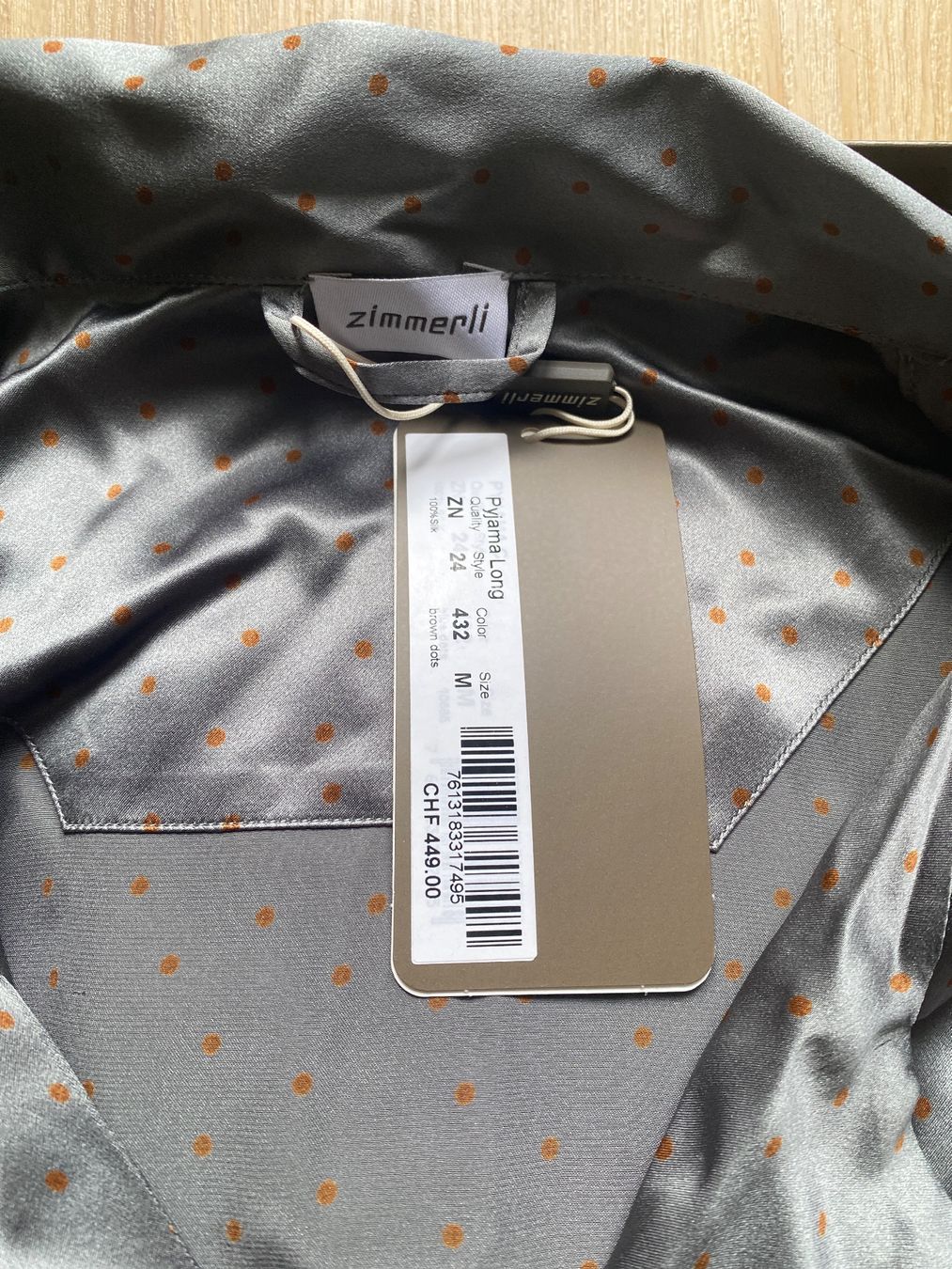 Zimmerli Pigiami: Zimmerli Pyjamas, new , Gr. M – Nuovo e nell'imballaggio originale da Zollikerberg venduto da Natallia71 1