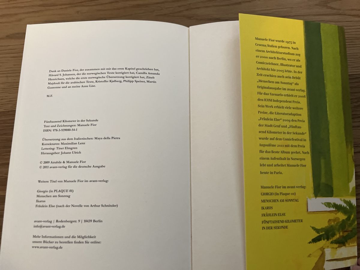 Libri: Fünftausend Kilometer in der Sekunde – Usato da Tann venduto da punto84 2