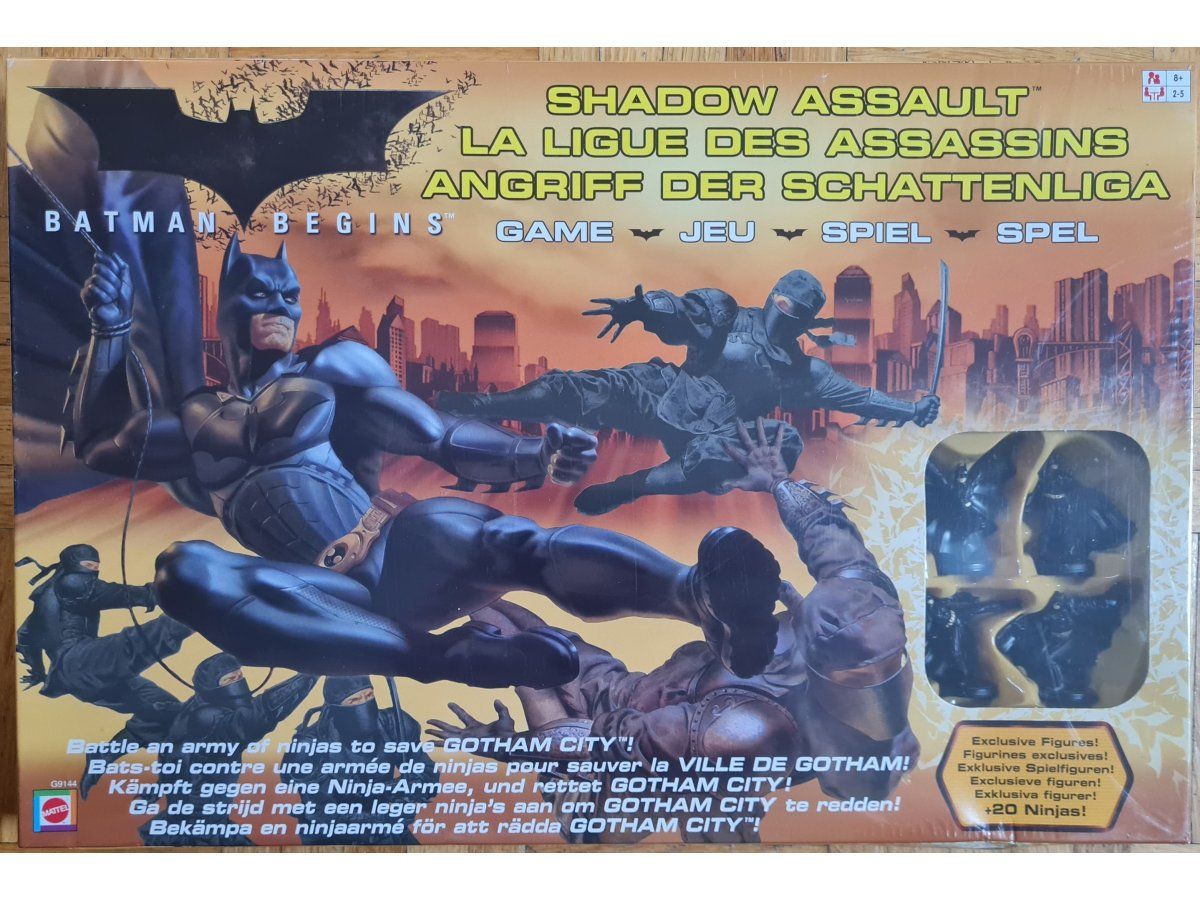 Giochi: Brettspiel: "Batman Begins: Shadow Assault" – Nuovo e nell'imballaggio originale da Zürich venduto da Desmond01