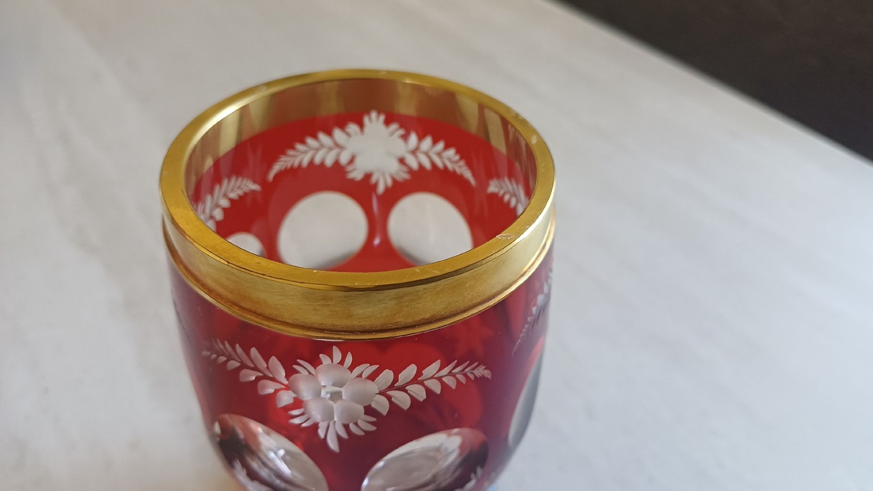 Bicchieri: Schönes Bömisches Trinkglas  – Usato da Flawil venduto da Naphtali 1
