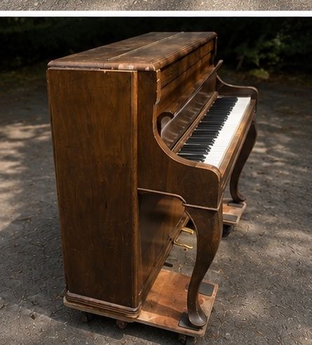 Musikinstrumente: August Förster Klavier Holz braun – Gebraucht aus Beinwil am See von Findus2013 3