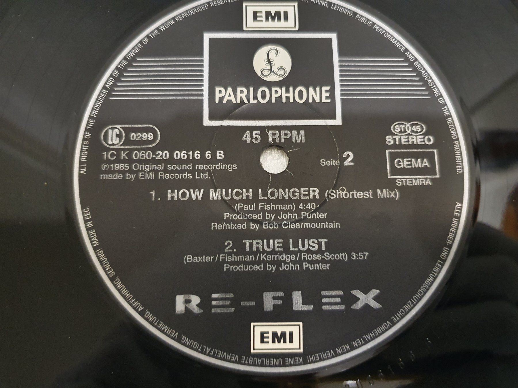 Schallplatten: Re-Flex – How Much Longer (Maxi, Synth-pop, Electronic) – Gebraucht aus Uster von Vinyl-Leidenschaft 5
