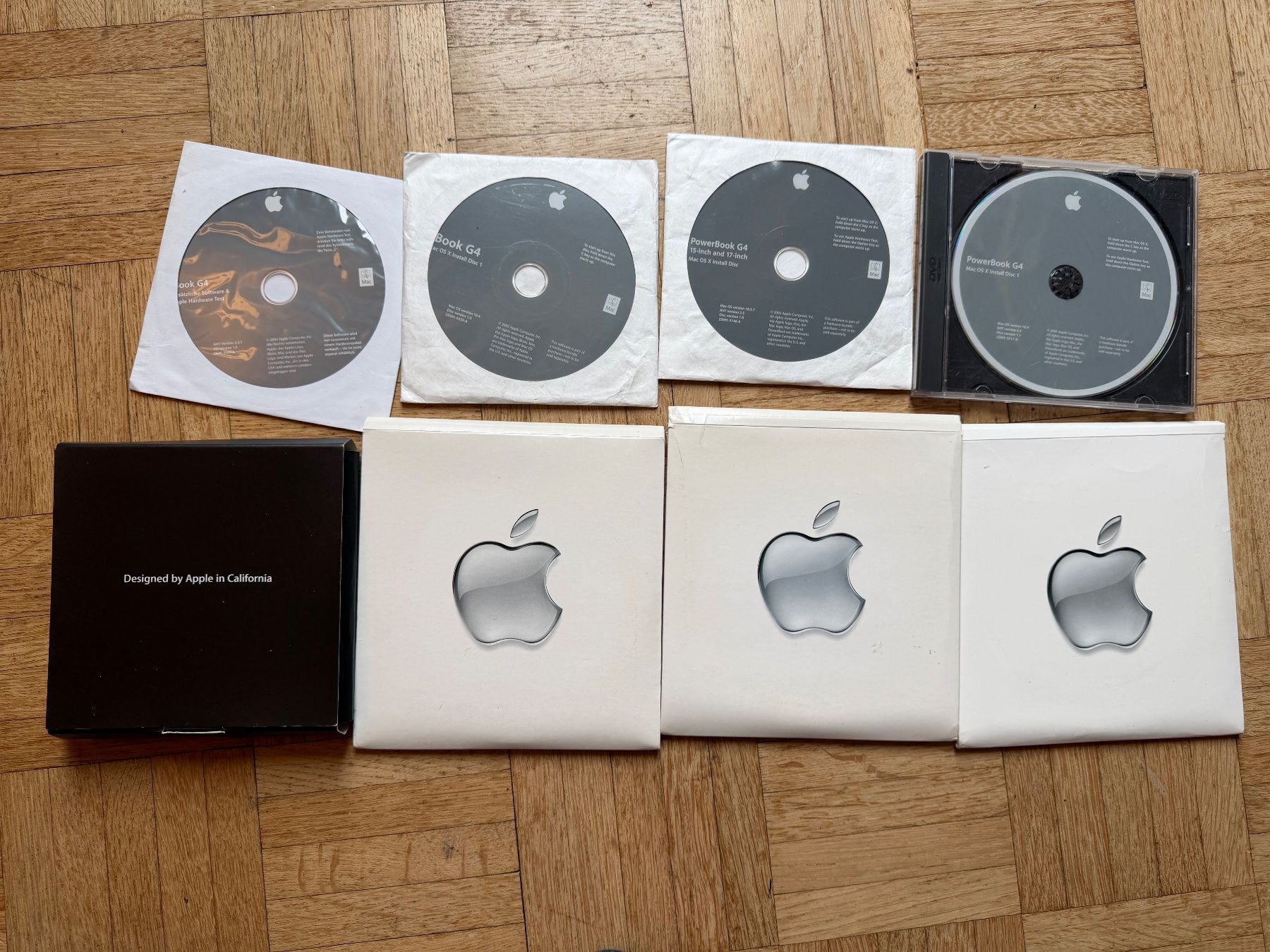 Apple Software: iBook G3, G4, XServe, MacBook 2008 Systemsoftware – Usato da Adliswil venduto da synchrot 1