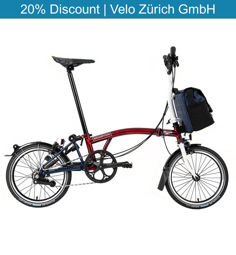 Biciclette: Faltvelo Brompton C Line Team GB-Edition – Nuovo (secondo la descrizione) da Zürich venduto da Faltvelos