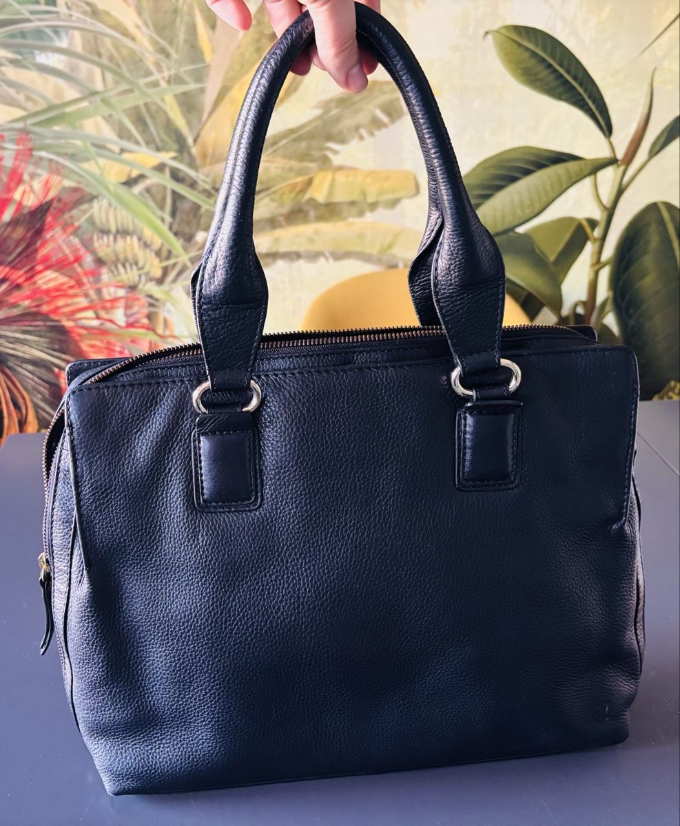 Marc O'Polo Borse da donna: Marc O'Polo black leather handbag – Usato da Zürich venduto da O.Bond