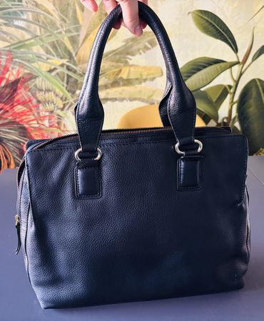 Marc O'Polo black leather handbag