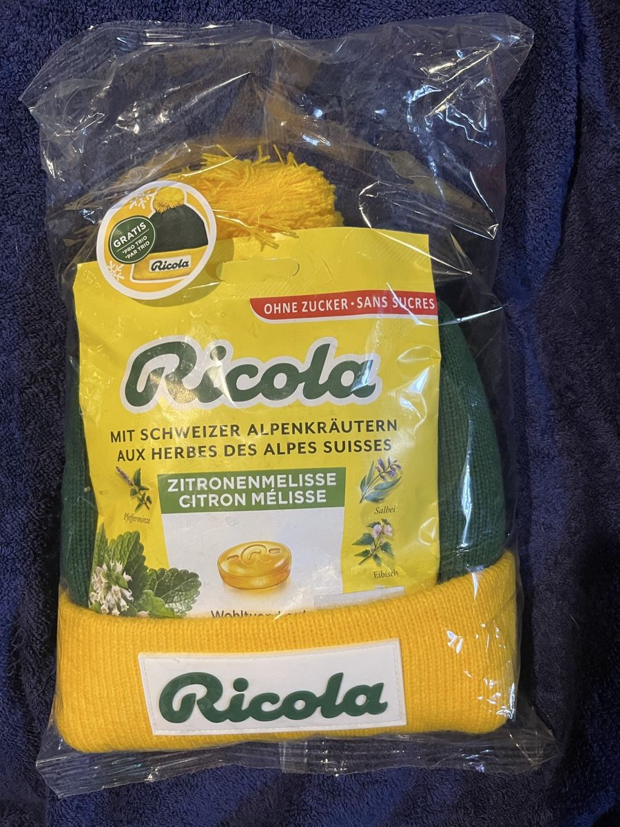 Ricola Hüte, Mützen & Caps: Ricola Wintermütze – Neu und originalverpackt aus Fribourg von Papavero_