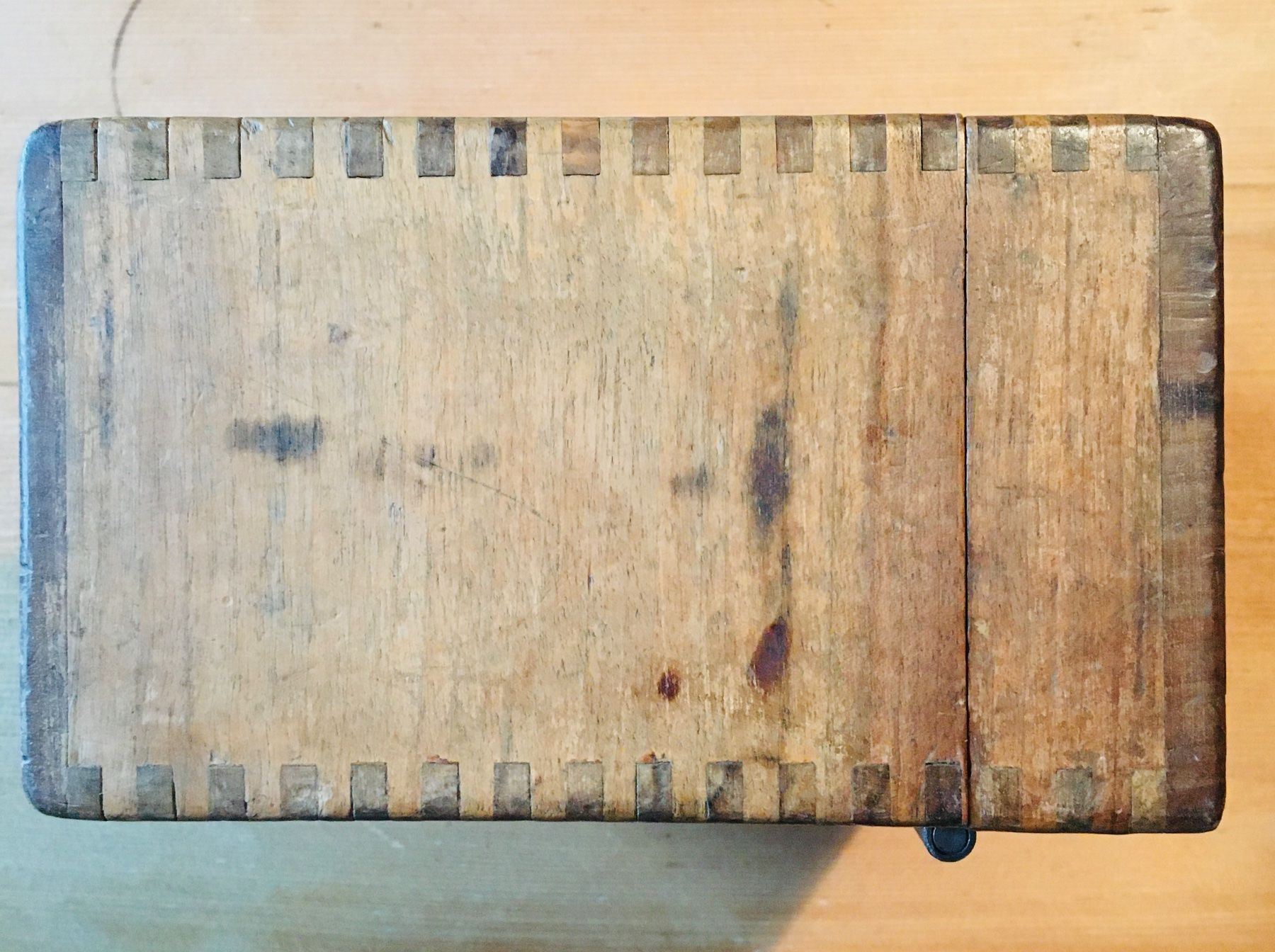 Barattoli: Superbe boite ancienne en bois – Usato da Cornaux NE venduto da THX01 5