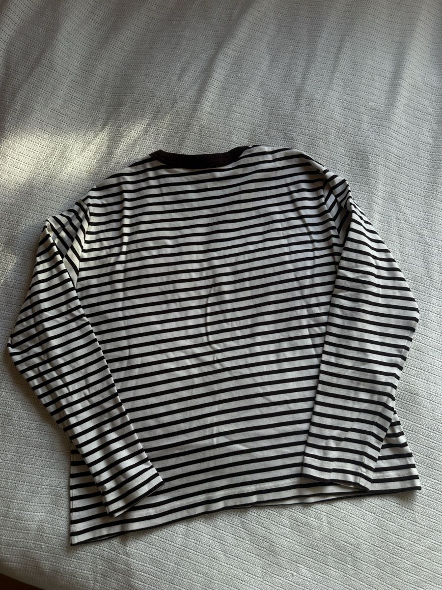 Cos T-shirt: COS striped longsleeve – Usato da Vaduz venduto da whitepalmtree 1