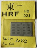 HRF 023 Neusilber-Nummernschilder für Ae 4/6, Bm 4/4, Bm 6/6