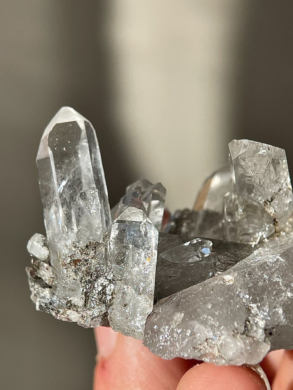 Mineralien & Heilsteine: Tibet-Quarz |Kristallstufe- Matrix – Neu (gemäss Beschreibung) aus Schiers von sisikristall 6