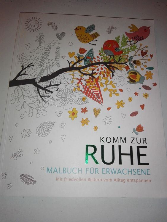 Komm zur Ruhe Malbuch für Erwachsene Kaufen auf Ricardo