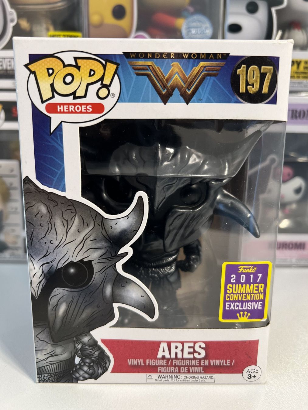 Funko Figuren: Funko POP! Heroes Ares Edit. Limitée Summer Convention 2017 – Neu und originalverpackt aus Le Mouret von perfectbijou