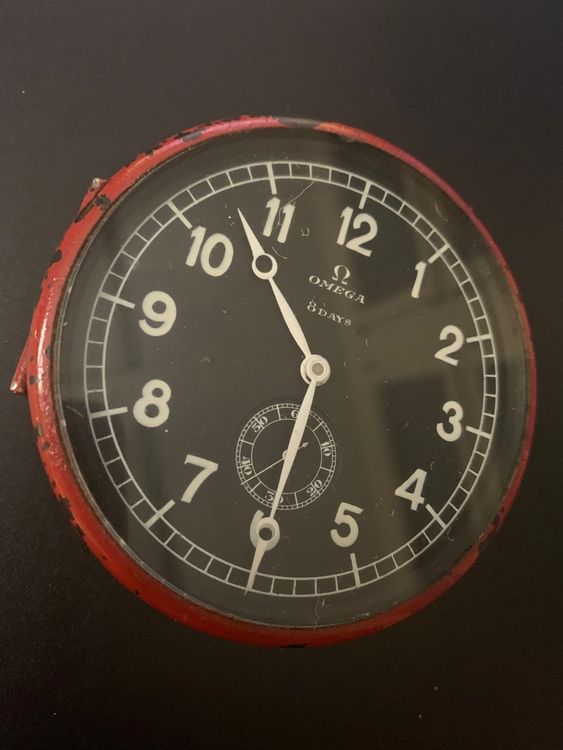 Alte Omega 8 Days - Auto/Oldtimer Uhr | Kaufen auf Ricardo