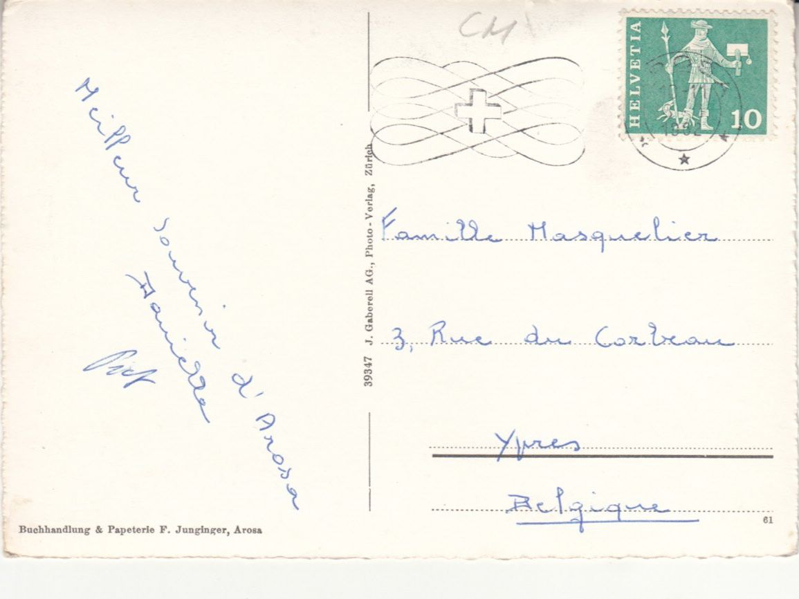Cartes postales: Arosa 1962 – D'occasion à Bürglen TG par StampGraf 1