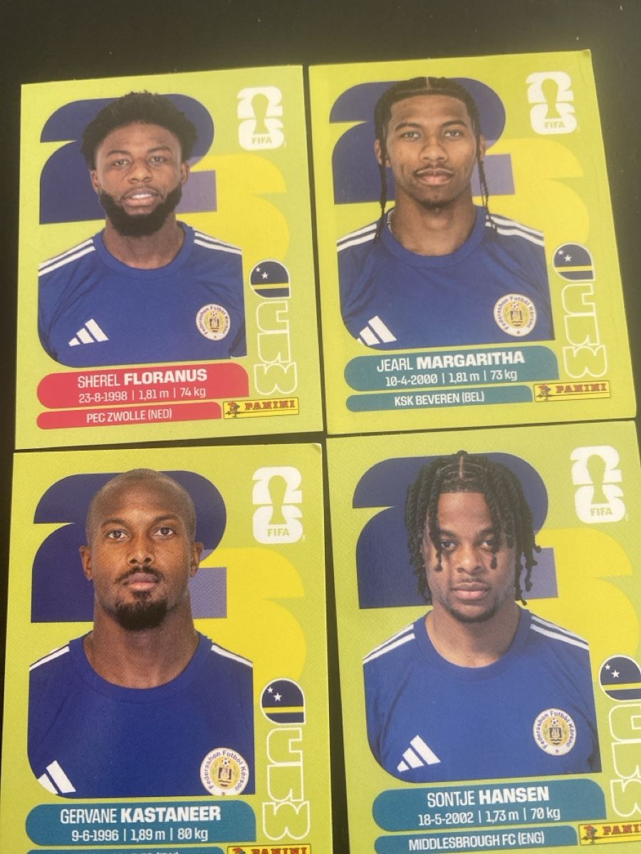 Panini Carte collezionabili: PANINI CUW 4-16-19-20 – Usato da Baden venduto da Dunkelheit