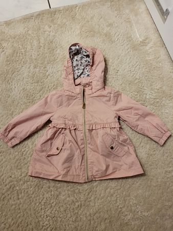 Süsse Mädchen Übergangsjacke Gr. 92 Rosa Übergangsjacke