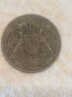 Pièce 1 Kreuzer Baden 1869 état d'usage