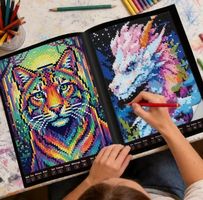 Mystery Mosaics Malbuch Tierwelt nach Punkten-2-Dot-626