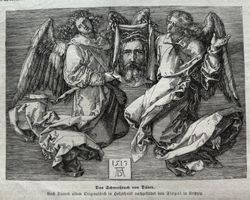 Orig. Holzstich - Albrecht Dürer, Das Schweisstuch Christi