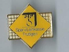 Placchette & Badge: Spar+Leihkasse Frutigen Pin – Usato da Zürich venduto da t24_de