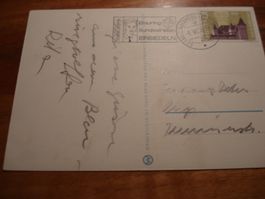 Karte Blauring 1958, Sonder-o Bundestreffen Einsiedeln