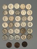 Monnaies Suisses 5 Rappen 1949-1973 Collection partielle