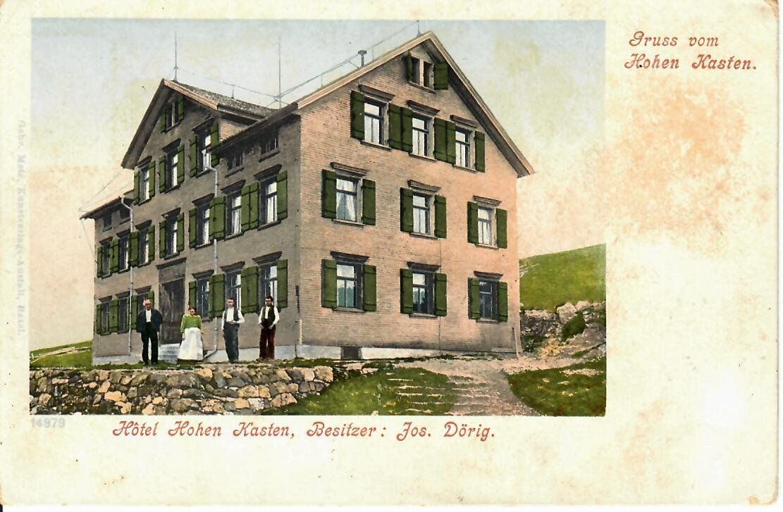 Cartes postales: Hotel Hohen Kasten – D'occasion à Hochdorf par Ziegel-16