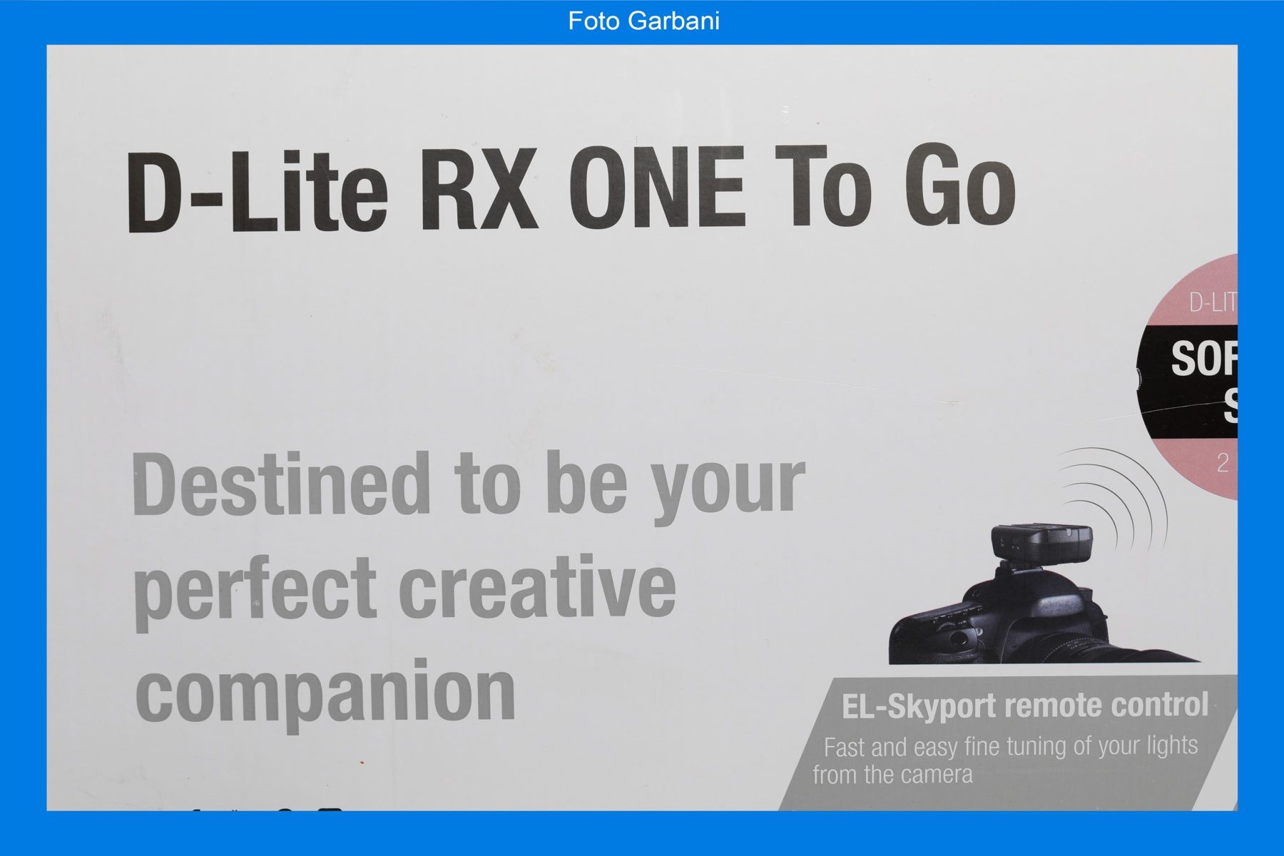 Elinchrom Flash: Elinchrom D-Lite RX ONE To Go Softbox Set – Nuovo e nell'imballaggio originale da Muralto venduto da FotoGarbani 4